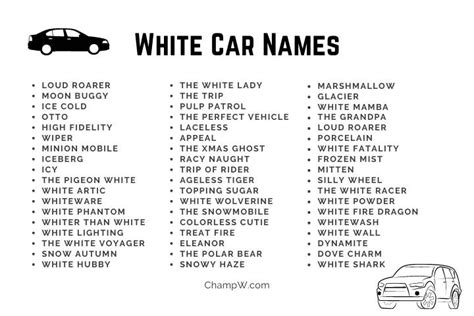 What to Name a White Car: A Journey Through Creativity and Symbolism